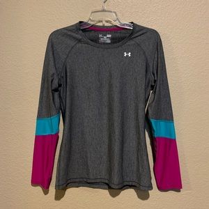Under Armour Gray Long Workout Shirt